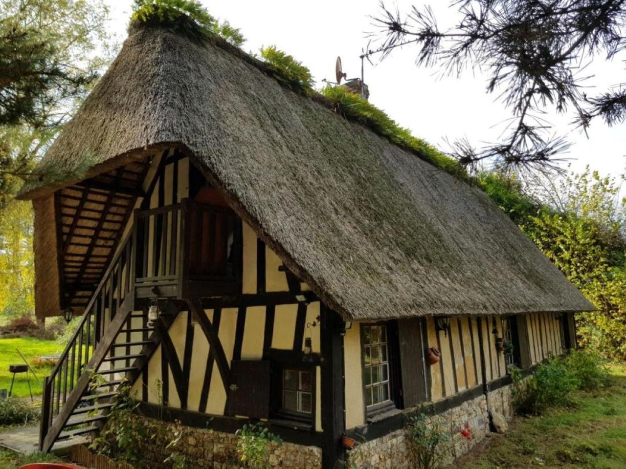 Chaumiere Familiale Weekend & Vacances Paisible Saint-Philbert-sur-Risle Экстерьер фото